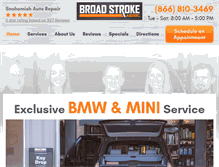 Tablet Screenshot of broadstrokeassociates.com